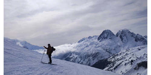 UCPA splitboarding ski lessons at Chamonix