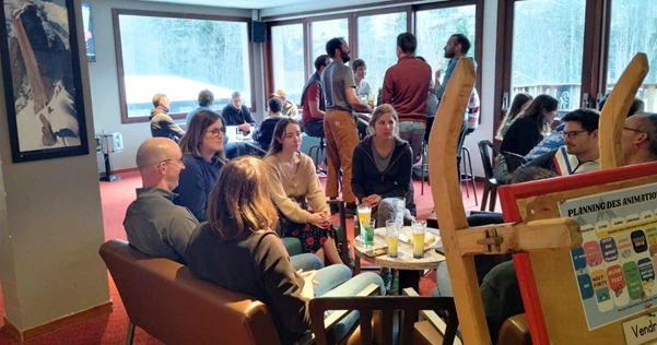 UCPA Les Contamines centre common area